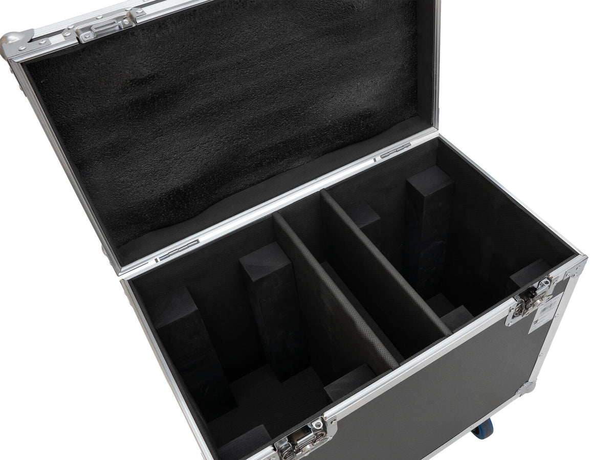 Roadinger Flightcase 2x TMH-H380 mit Rollen – Ansicht 5