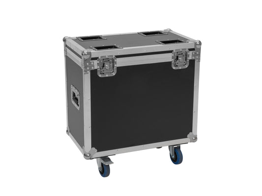 Roadinger Flightcase 2x IP TMH-H420 mit Rollen – Ansicht 2