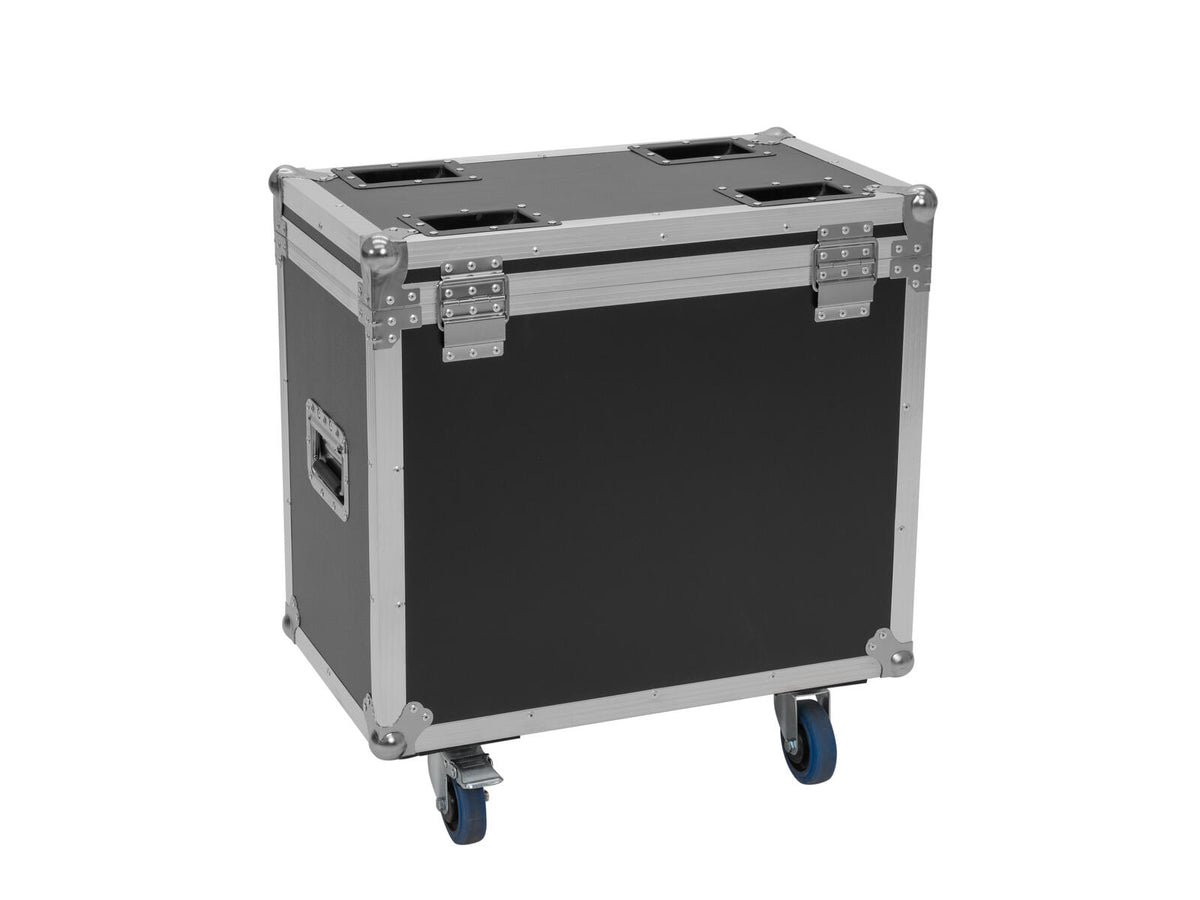 Roadinger Flightcase 2x IP TMH-H420 mit Rollen – Ansicht 3