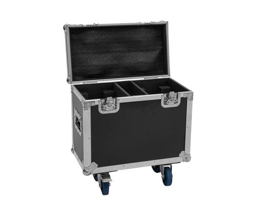 Roadinger Flightcase 2x TMH-B120 mit Rollen