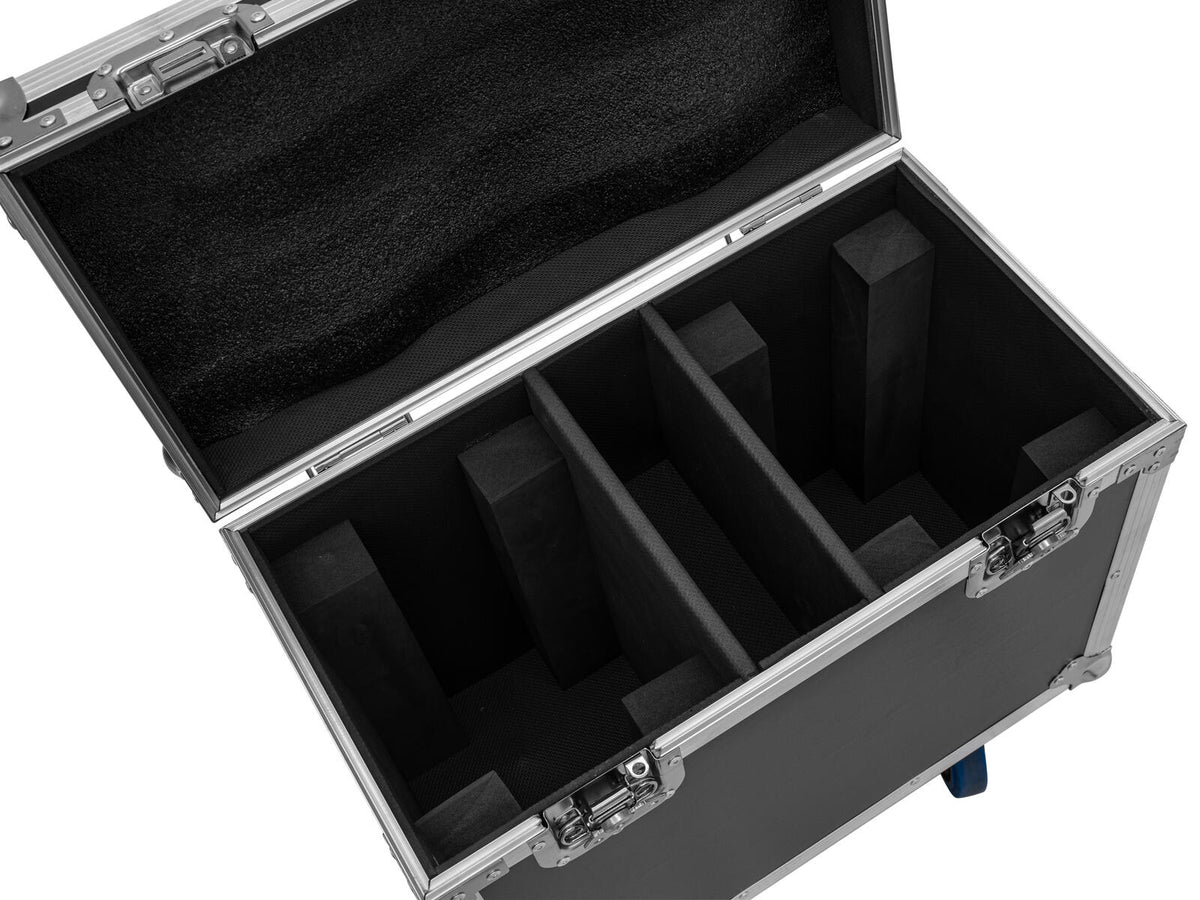Roadinger Flightcase 2x TMH-B120 mit Rollen – Ansicht 4