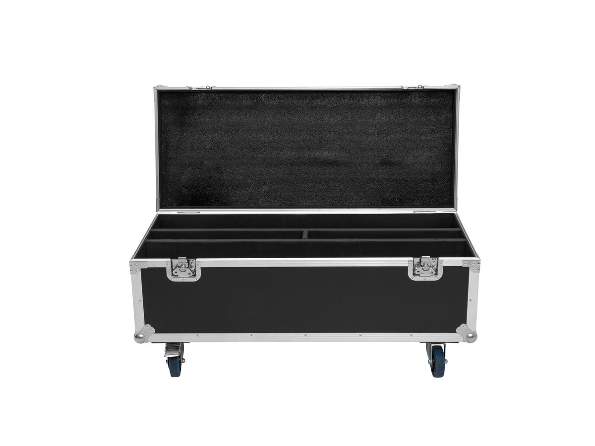 Roadinger Flightcase 2x LED TMH Bar-S120 mit Rollen – Ansicht 4