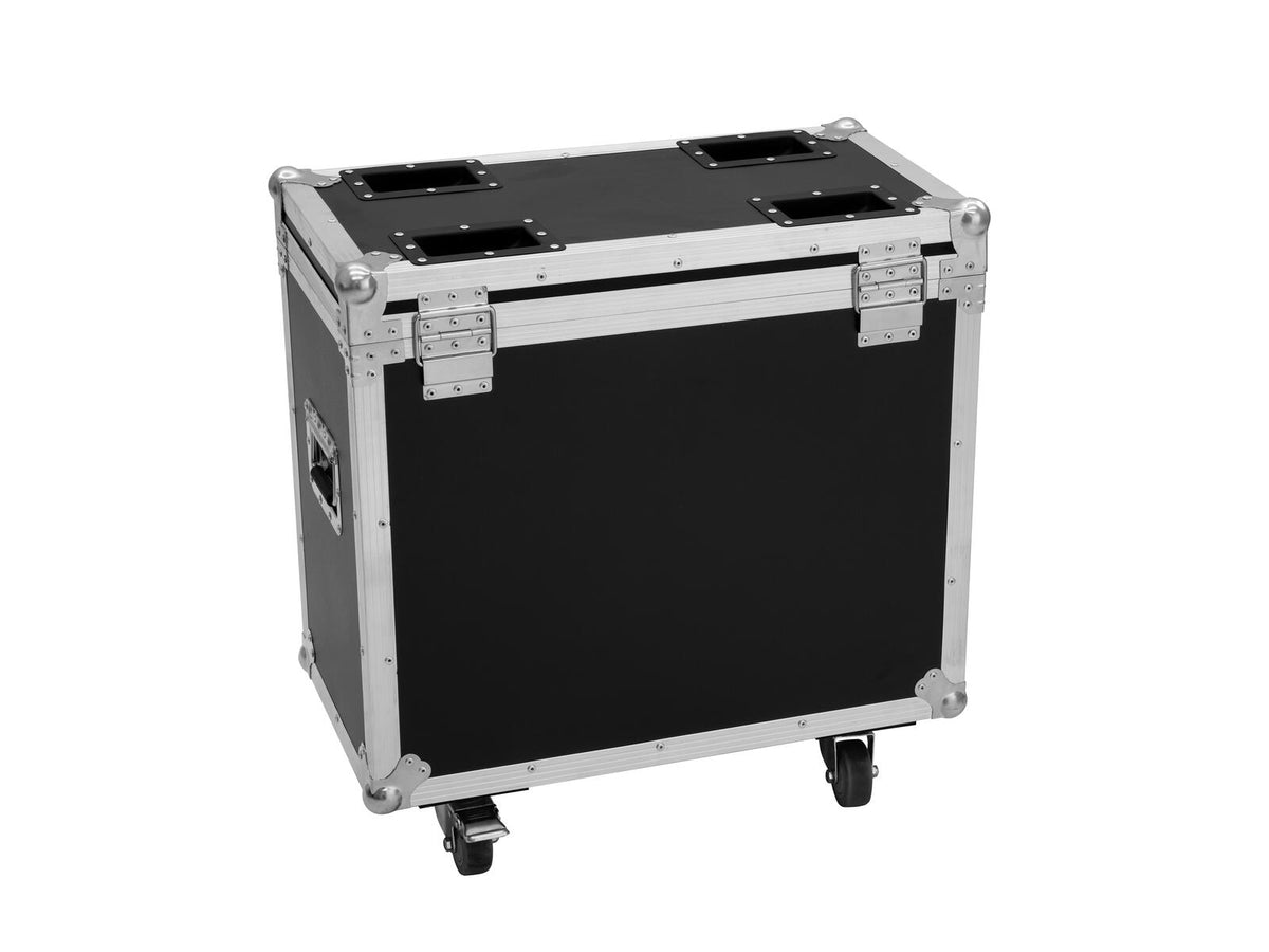 Roadinger Flightcase 2x TMH-S200 mit Rollen – Ansicht 3
