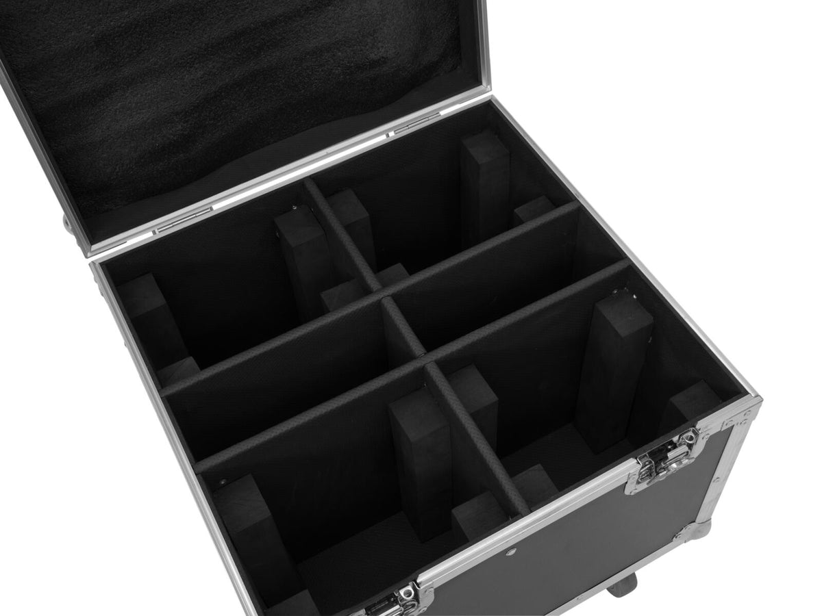 Roadinger Flightcase 4x TMH-S90/H90/B90 – Ansicht 4