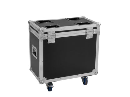 Roadinger Flightcase 2x TMH-W400 mit Rollen – Ansicht 3
