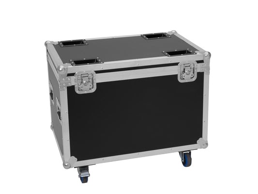 Roadinger Flightcase 4x TMH-W400 mit Rollen – Ansicht 2