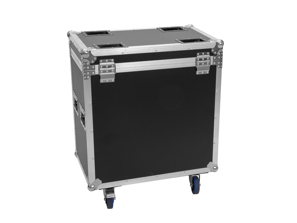 Roadinger Flightcase 2x TMH-S400 mit Rollen – Ansicht 3