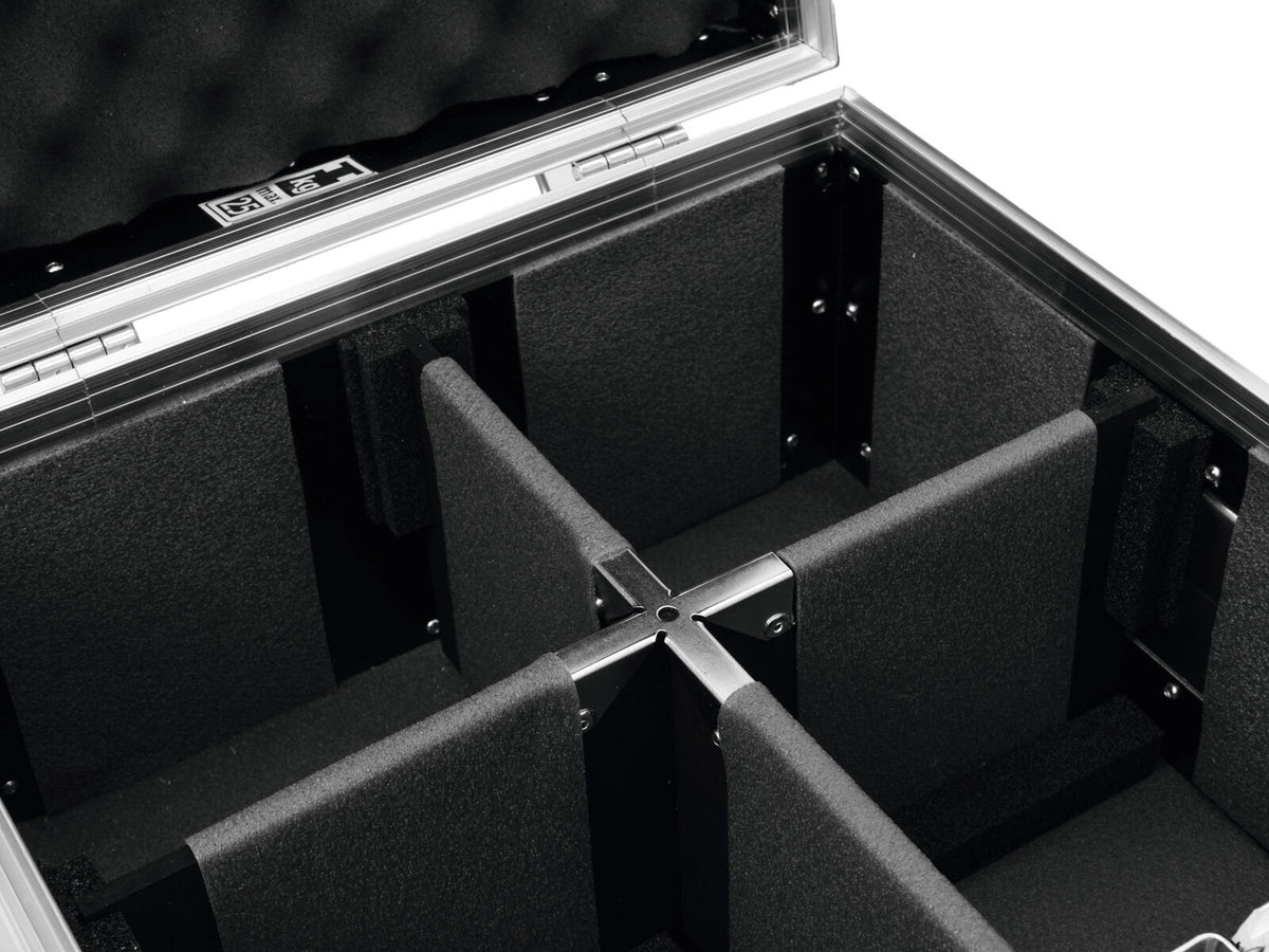 Roadinger Flightcase 4x AKKU UP-4 – Ansicht 5