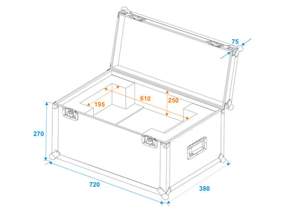 Roadinger Flightcase SL-160/SL-350 – Ansicht 5