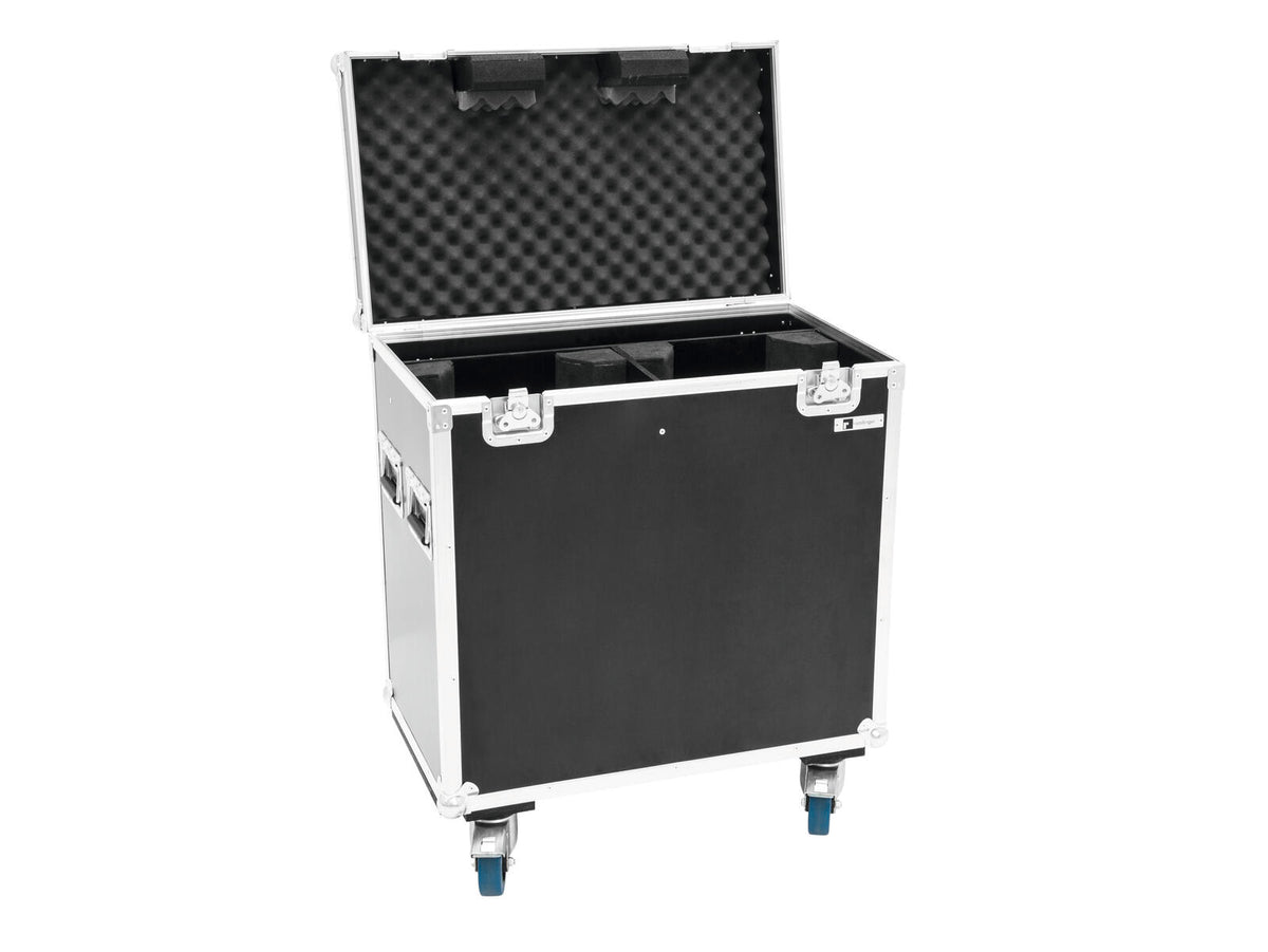 Roadinger Flightcase 2x PFE-100/120 – Ansicht 2