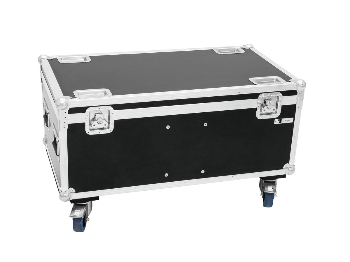 Roadinger Flightcase 2x THA-250F mit Rollen – Ansicht 2