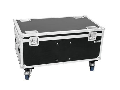 Roadinger Flightcase 2x THA-250F mit Rollen – Ansicht 2