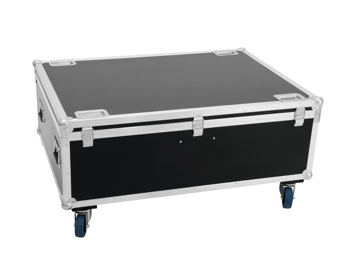 Roadinger Flightcase 4x THA-250F mit Rollen – Ansicht 3