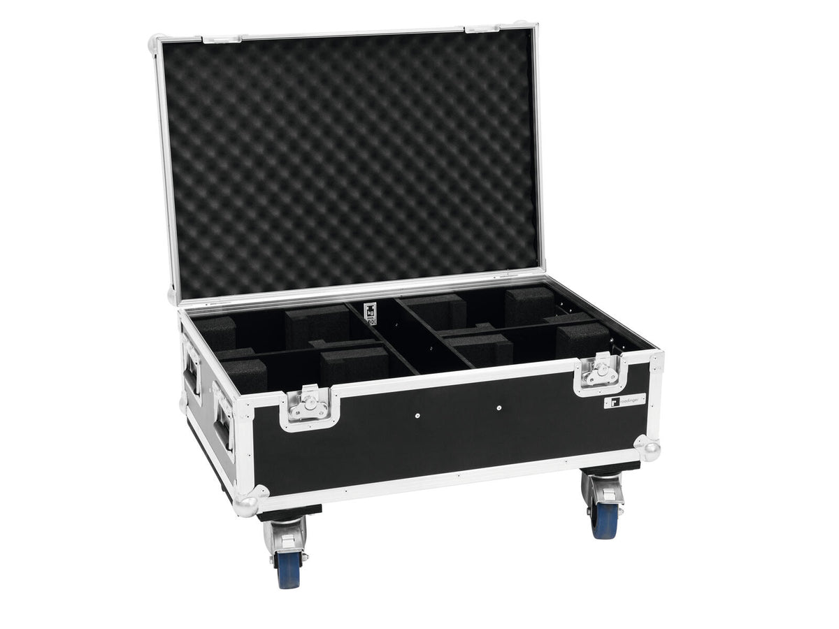 Roadinger Flightcase 4x THA-40 PC mit Rollen – Ansicht 3