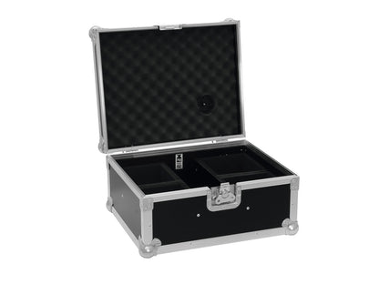 Roadinger Flightcase 4x AKKU UP 4 QCL Spot QuickDMX – Ansicht 3