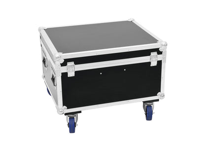 Roadinger Flightcase 4x LED TMH-X1 Moving-Head Beam mit Rollen – Ansicht 2