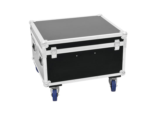 Roadinger Flightcase 4x LED TMH-X1 Moving-Head Beam mit Rollen – Ansicht 2