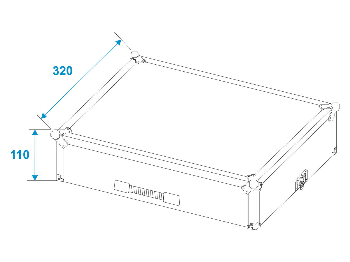 Roadinger Flightcase DMX Move Bigfoot – Ansicht 6