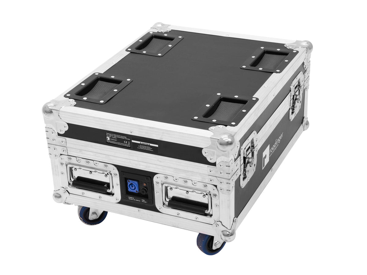 Roadinger Flightcase 4x AKKU IP UP-4 QuickDMX mit Ladefunktion – Ansicht 6