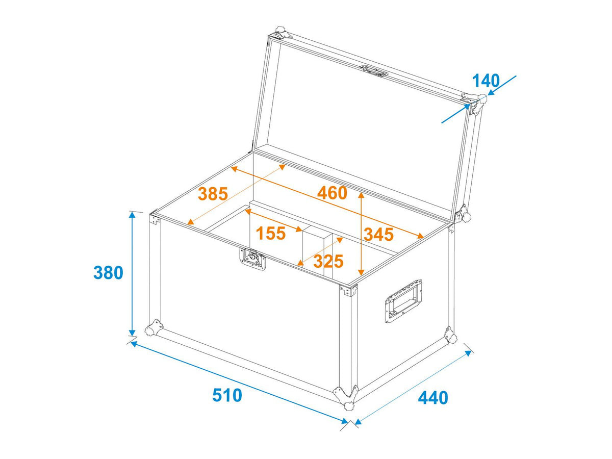 Antari FX-4 Flightcase – Ansicht 5