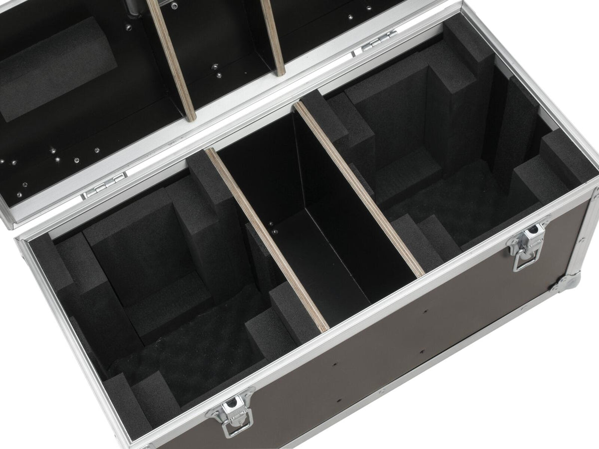 Roadinger Flightcase 2x LED TMH-17 – Ansicht 4