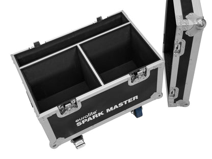 Roadinger Flightcase 2x Spark Master mit Rollen – Ansicht 4