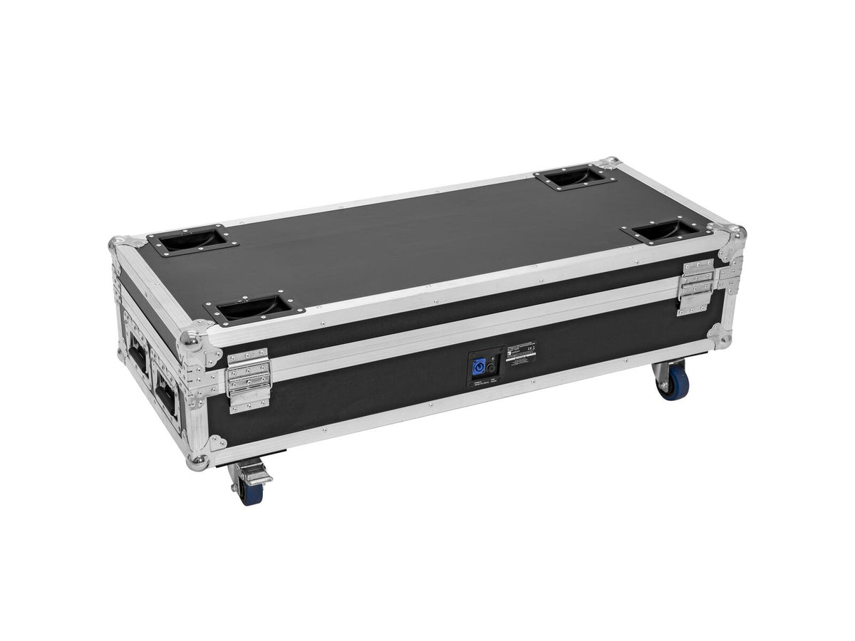 Roadinger Flightcase 8x AKKU IP UP-4 QuickDMX mit Ladefunktion – Ansicht 3