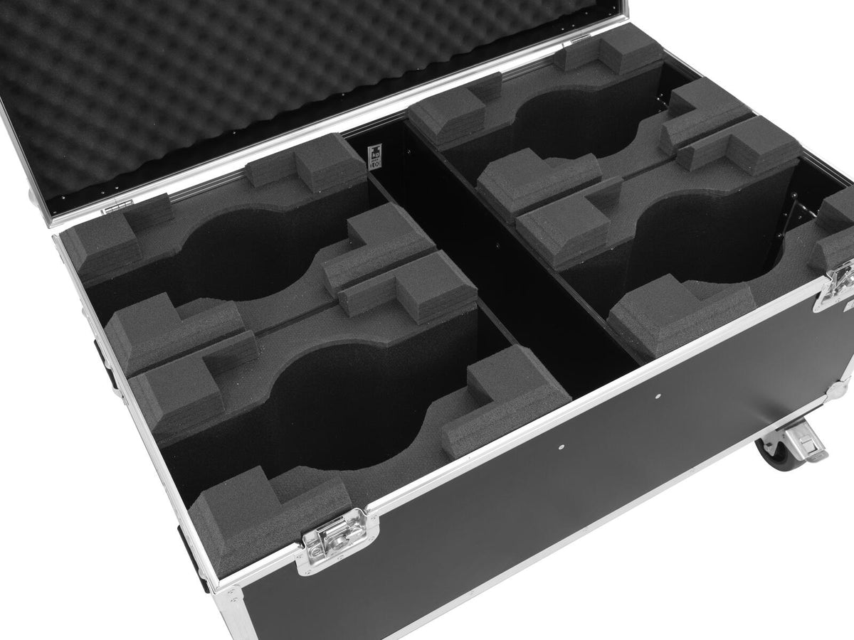 Roadinger Flightcase 4x LED TMH-X7 Moving head – Ansicht 4
