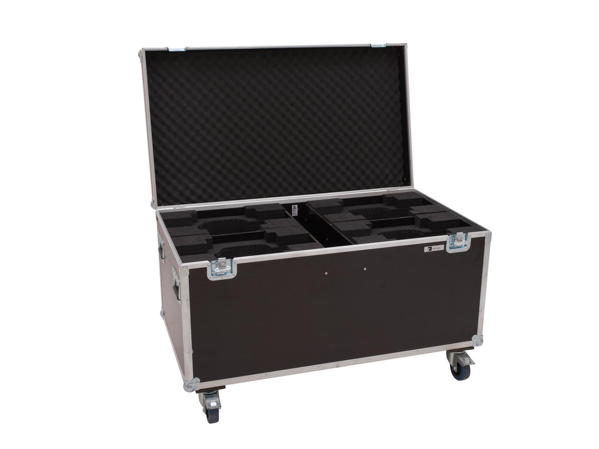 Roadinger Flightcase 4x LED TMH-X10