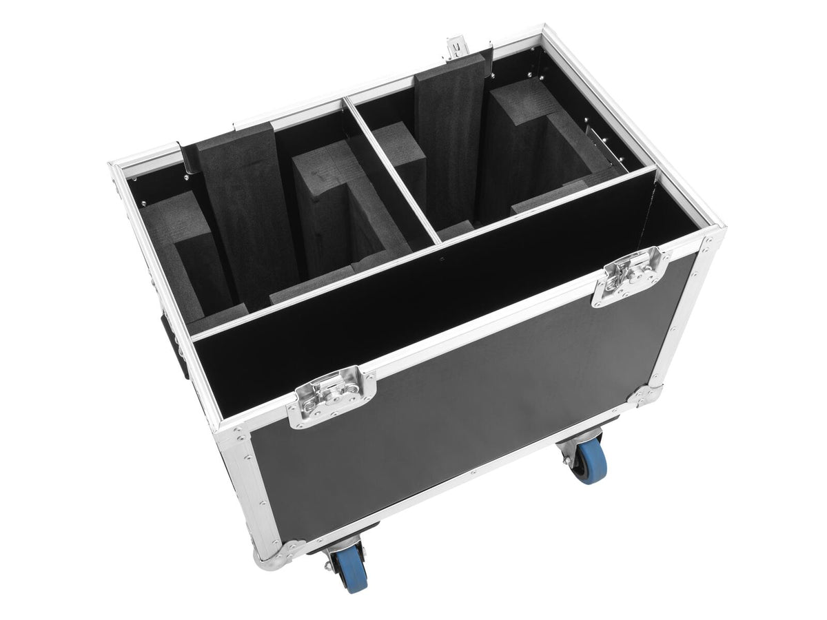 Roadinger Flightcase 2x LED TMH-75 – Ansicht 3