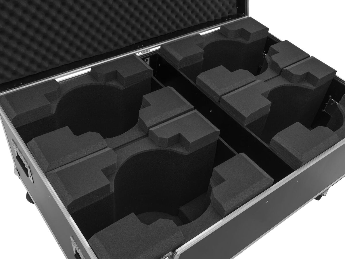 Roadinger Flightcase 4x LED TMH-X19 Moving head – Ansicht 2