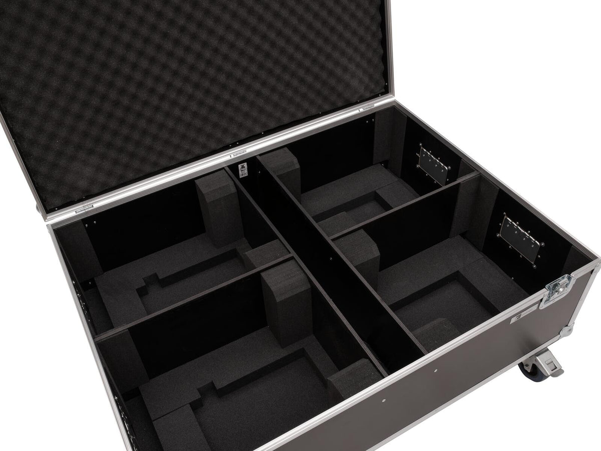 Roadinger Flightcase 4x LED THA-150F Theater-Spot – Ansicht 4