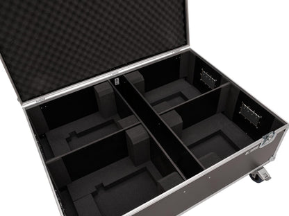 Roadinger Flightcase 4x LED THA-150F Theater-Spot – Ansicht 4