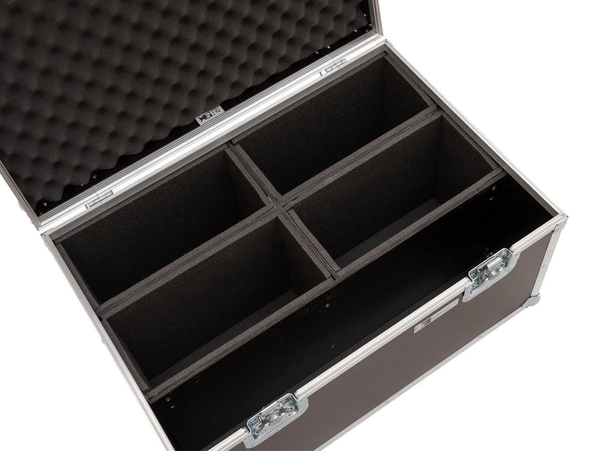 Roadinger Flightcase 4x LED 4/7C-12 Silent Slim Spot – Ansicht 4