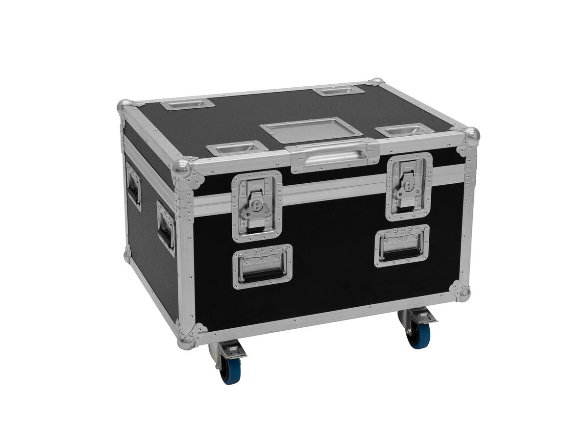 Roadinger Flightcase 4x LED TMH-X4 mit Rollen – Ansicht 2