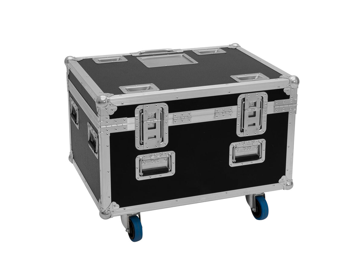 Roadinger Flightcase 4x LED TMH-X4 mit Rollen – Ansicht 4
