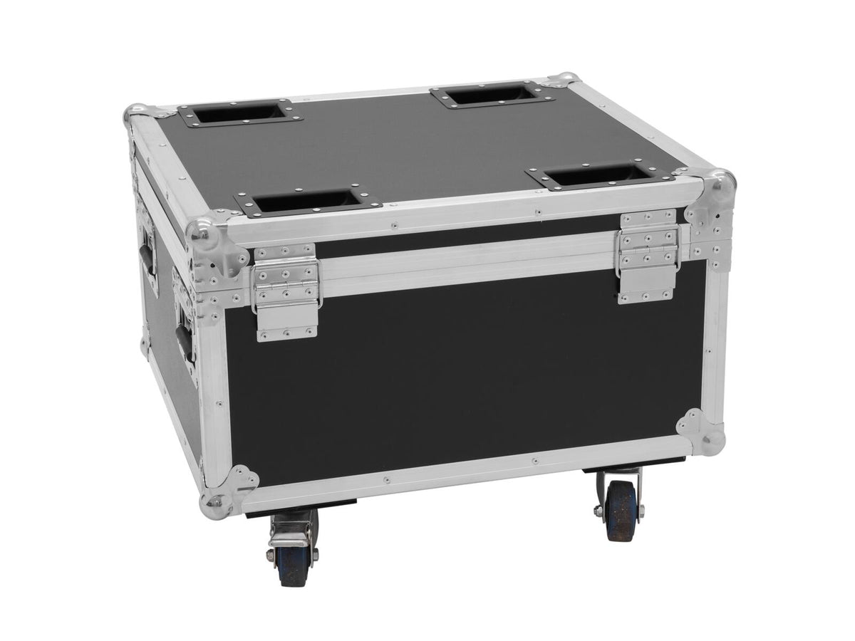 Roadinger Flightcase 4x AKKU IP PAR 7 QCL WDMX mit Ladefunktion – Ansicht 3