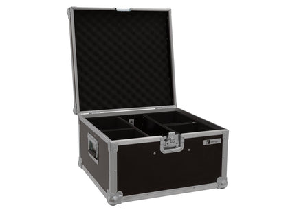 Roadinger Flightcase PRO 4x LED IP PAR 3x8W QCL/3x9W SCL