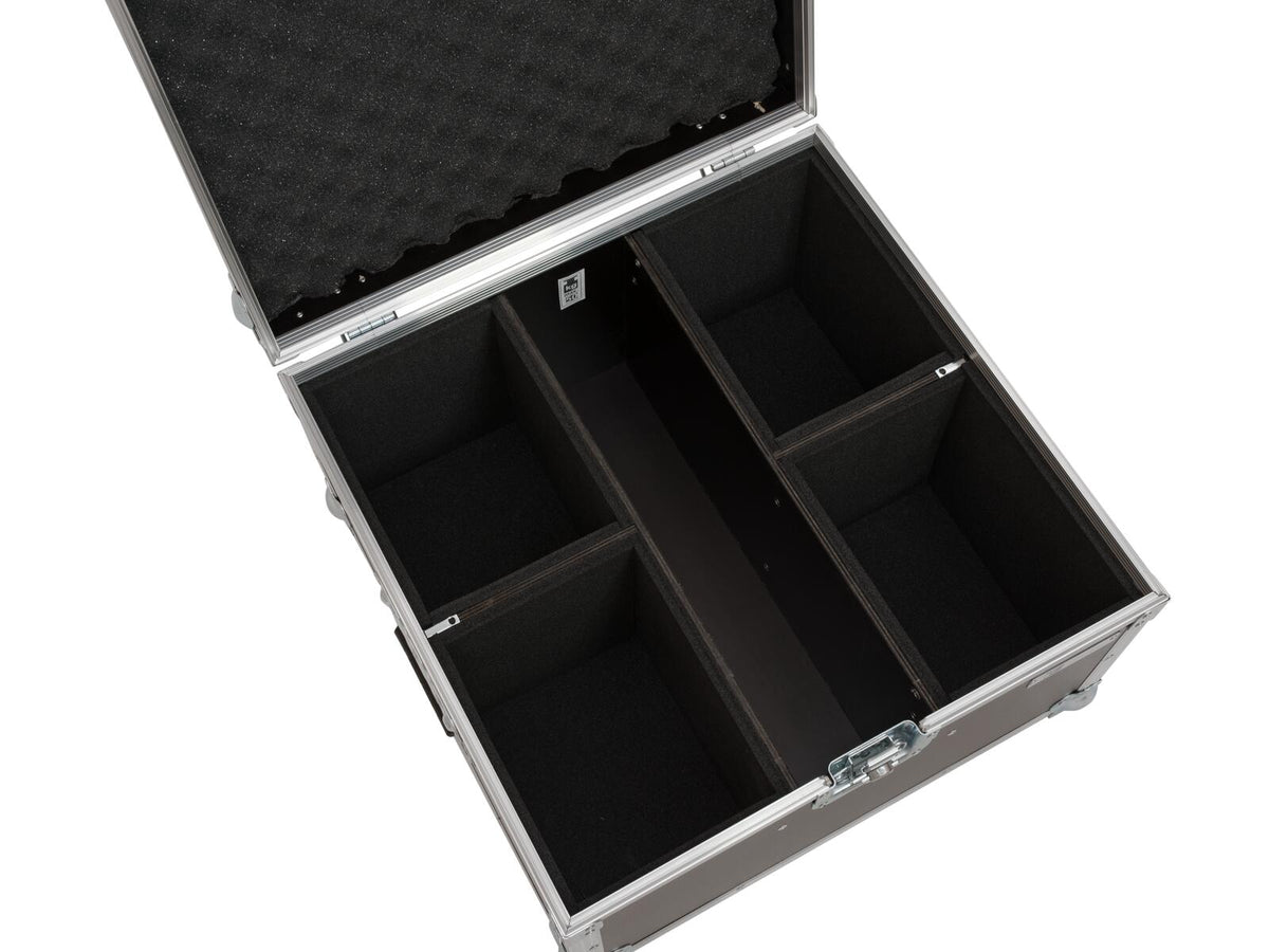 Roadinger Flightcase PRO 4x LED IP PAR 3x8W QCL/3x9W SCL – Ansicht 2