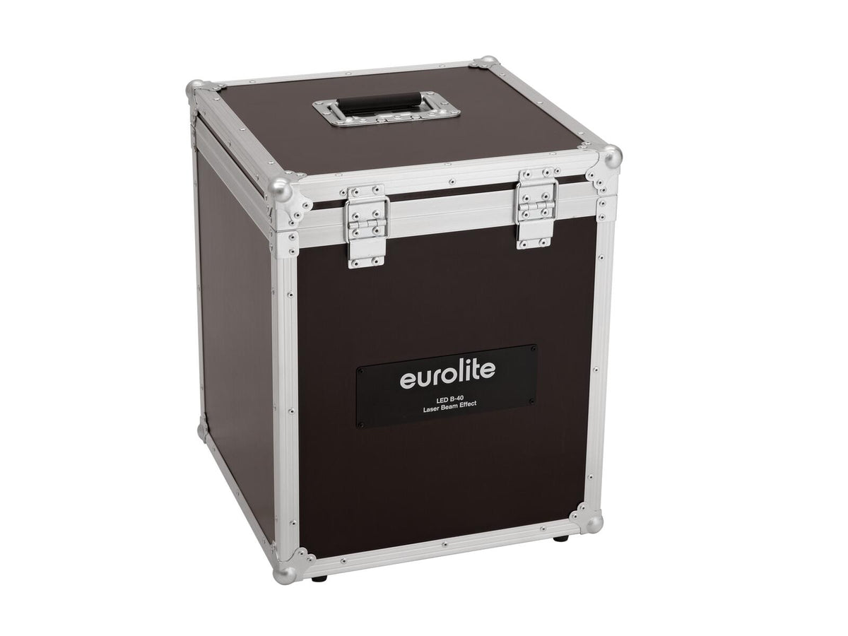 Roadinger Flightcase 1x B-40 HCL/Laser – Ansicht 2
