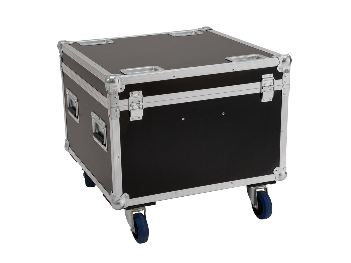 Roadinger Flightcase 4x LED Theatre COB 100 Serie mit Rollen – Ansicht 3