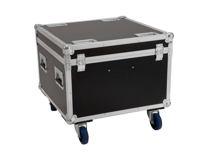 Roadinger Flightcase 4x LED Theatre COB 100 Serie mit Rollen – Ansicht 3