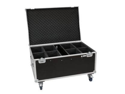 Roadinger Flightcase 8x LED IP PAR 12x8W QCL/12x9W SQL Spot mit Rollen