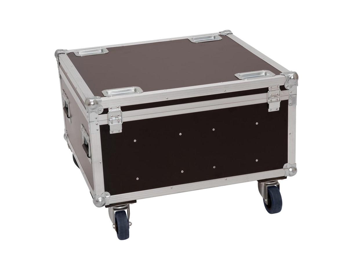 Roadinger Flightcase 4x LED PLL-480 mit Rollen – Ansicht 3