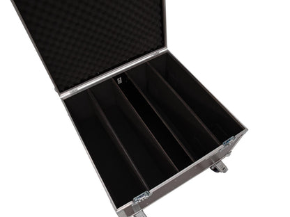 Roadinger Flightcase 4x LED PLL-480 mit Rollen – Ansicht 4