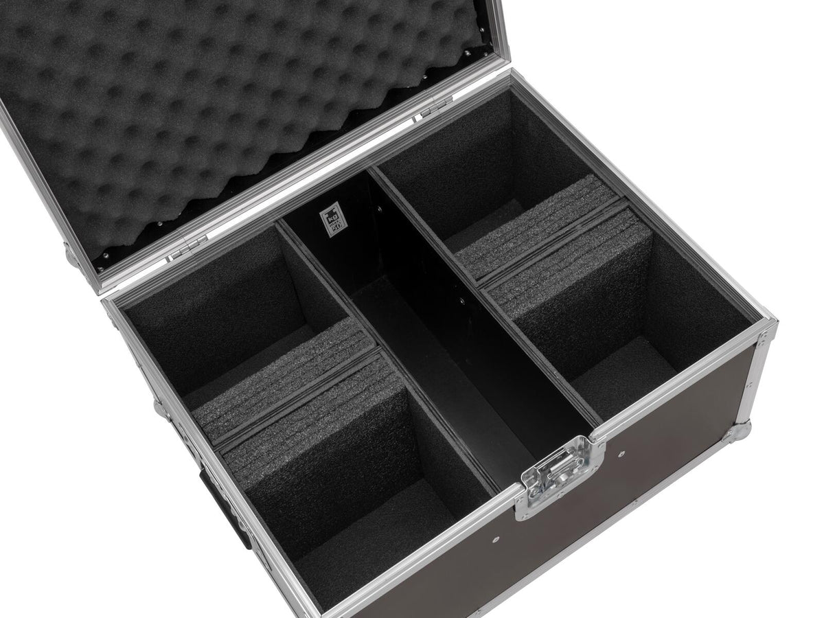 Roadinger Flightcase 4x AKKU UP-4 Entry/IP UP-4 Entry – Ansicht 4