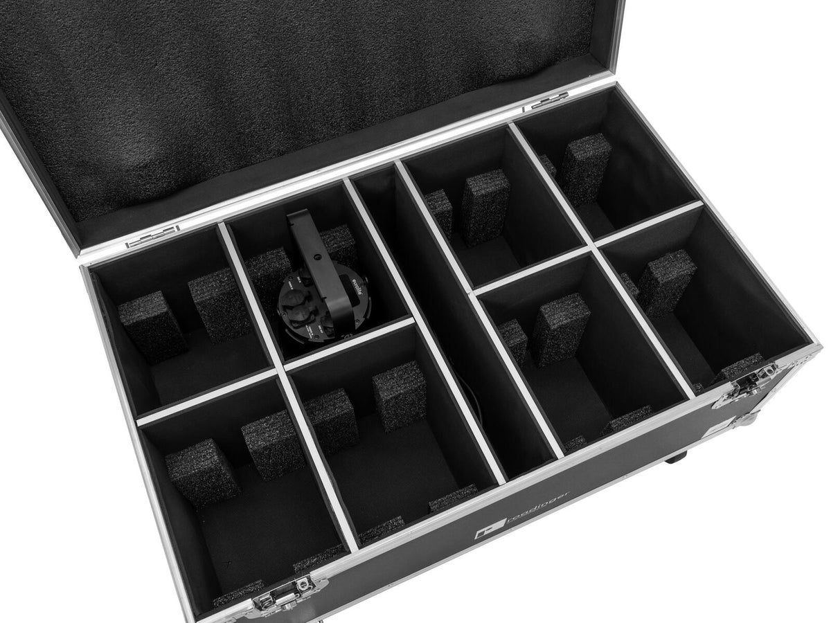 Roadinger Flightcase 8x LED IP PAR 7x10W RGBL – Ansicht 5