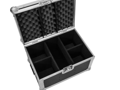 Roadinger Flightcase 4x SILENT PAR 6 QCL FLOOR – Ansicht 4
