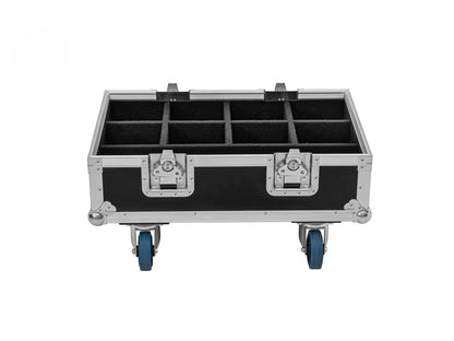 Roadinger Flightcase BAS-1 8x SILENT PAR 6 QCL FLOOR – Ansicht 4