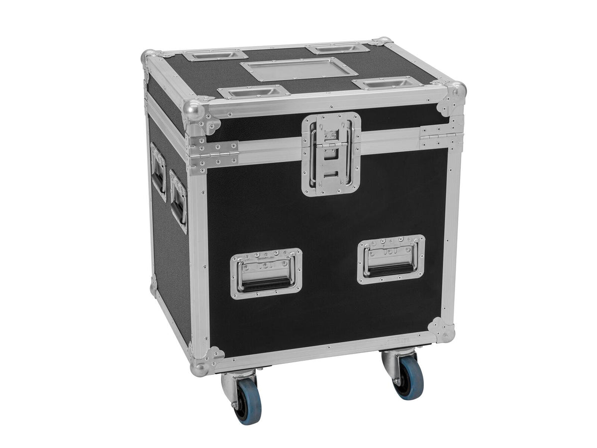 Roadinger Flightcase 2x DMB-100 LED mit Rollen – Ansicht 2